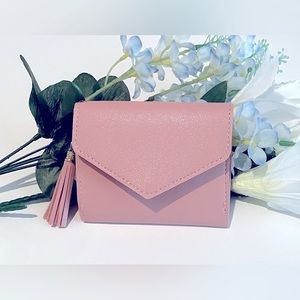 cute pale pink wallet